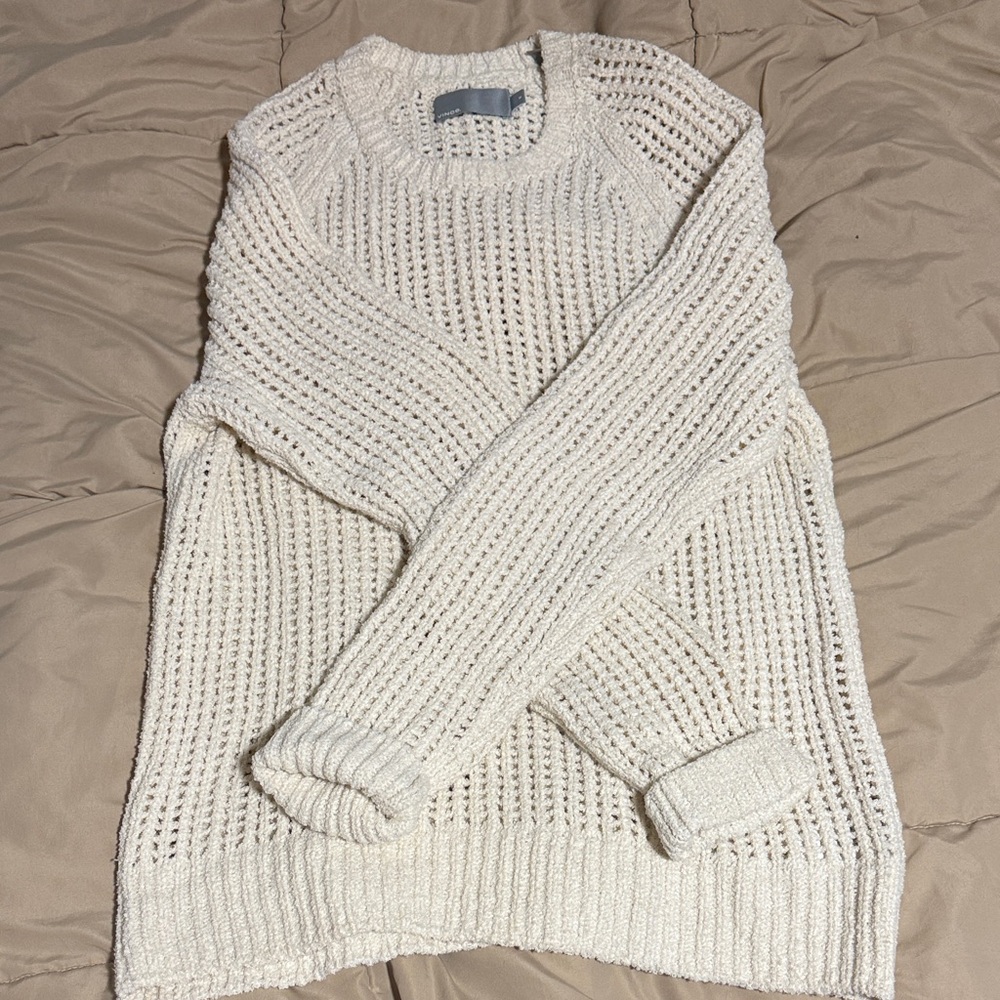 Vince Women's Ivory Knit Sweater